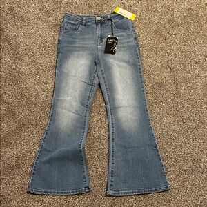 Light Blue Flared Kids' Jeans - Unknown Brand